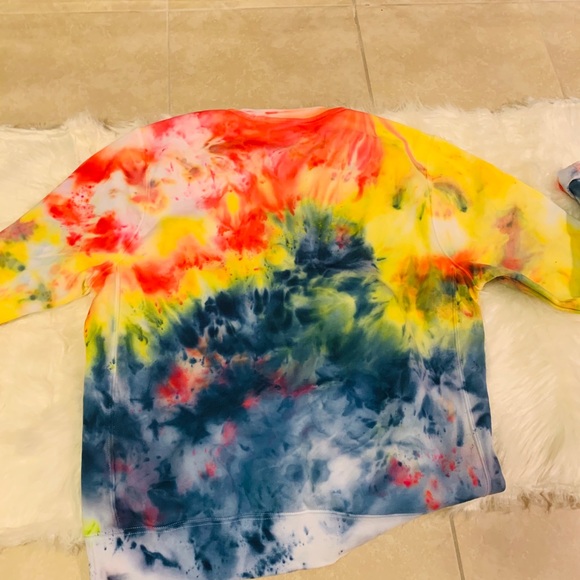 Hand dyed Nike crew neck sweatshirt - Picture 8 of 8
